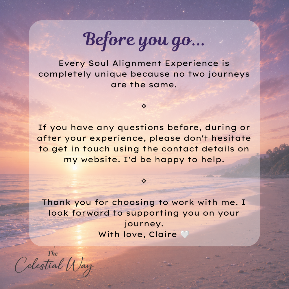 Soul Alignment Experience | Reiki or Rahanni Celestial Healing, Birth Chart Reading & Tarot Reading