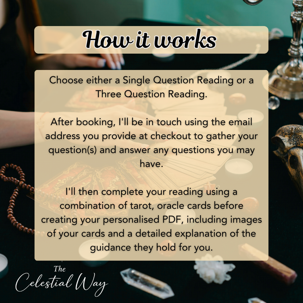 Personalised Tarot & Oracle Card Reading | Intuitive Tarot Reading